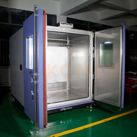 SUS304 # Matte Stainless Steel Walk - In Humidity Chambers Photovoltaic Modules Testing