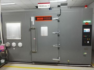 Refrigeration Pressure Gauges Walk-In Chamber with Temperature Recorders